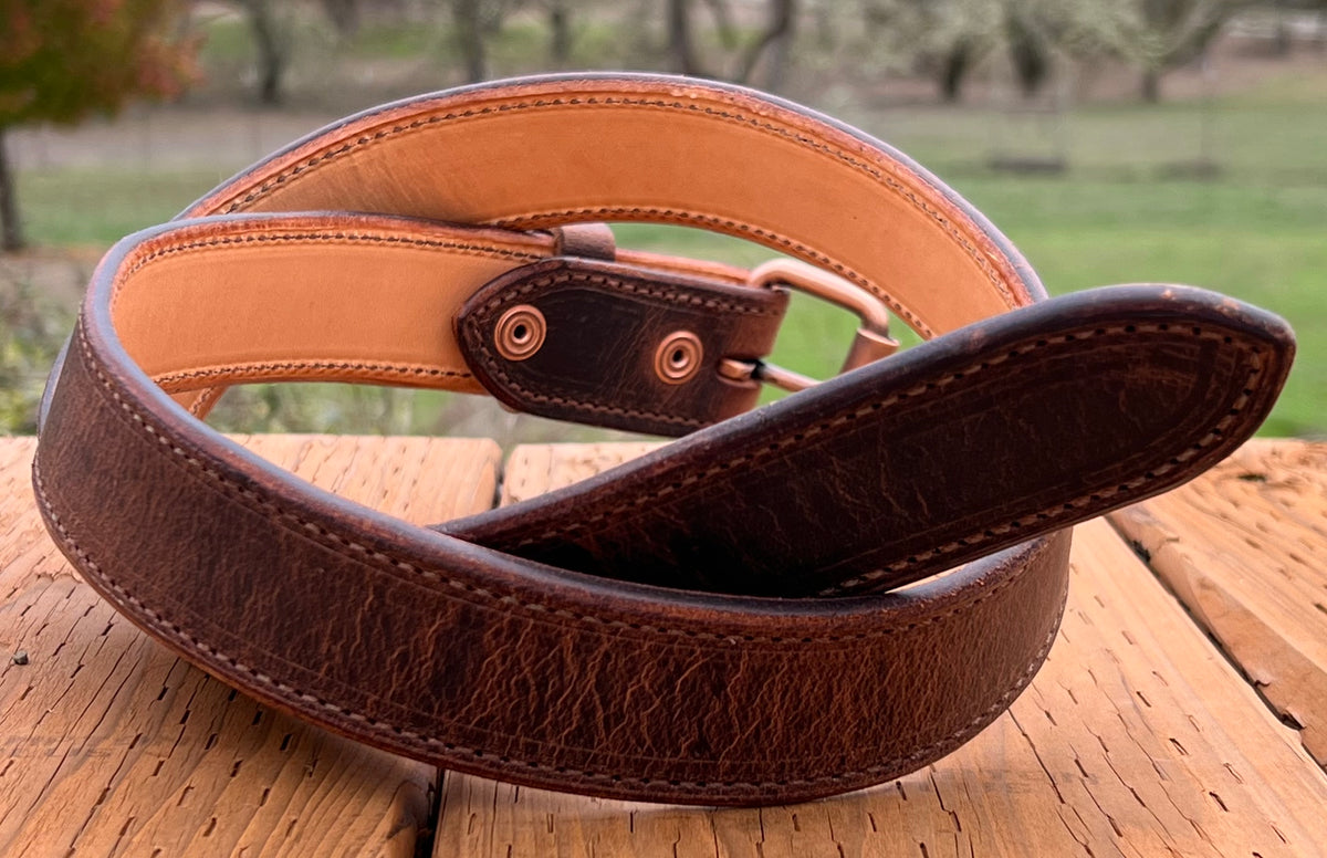 Rare Stillwater Sunnyside Buffalo Trace belt Basecamp Belt - Rainbow Trout Skin main image 3