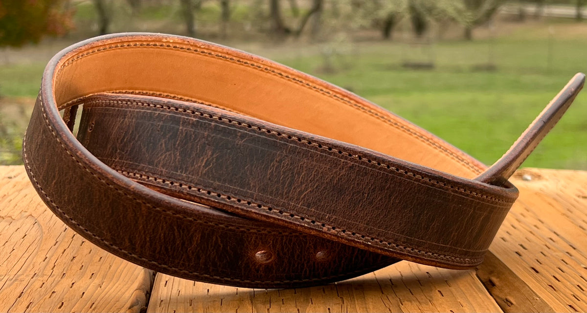Rare Stillwater Sunnyside Buffalo Trace belt Basecamp Belt - Rainbow Trout Skin main image 2