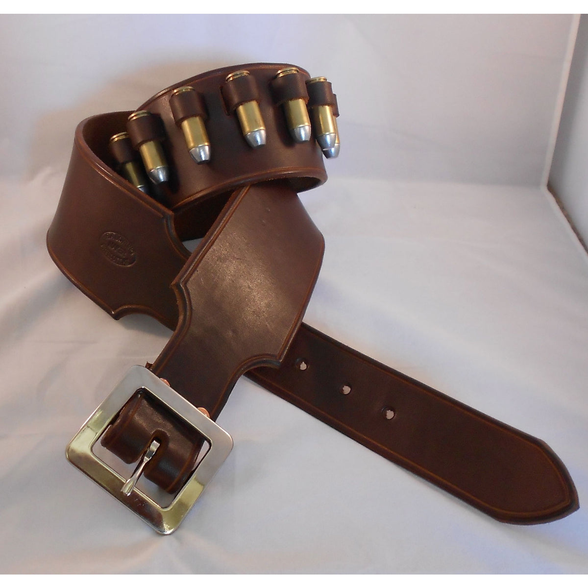 Tooled Custom Belt – RB Leather