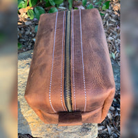 Shave/Dopp Kit - Copper Pull-Up - Tab