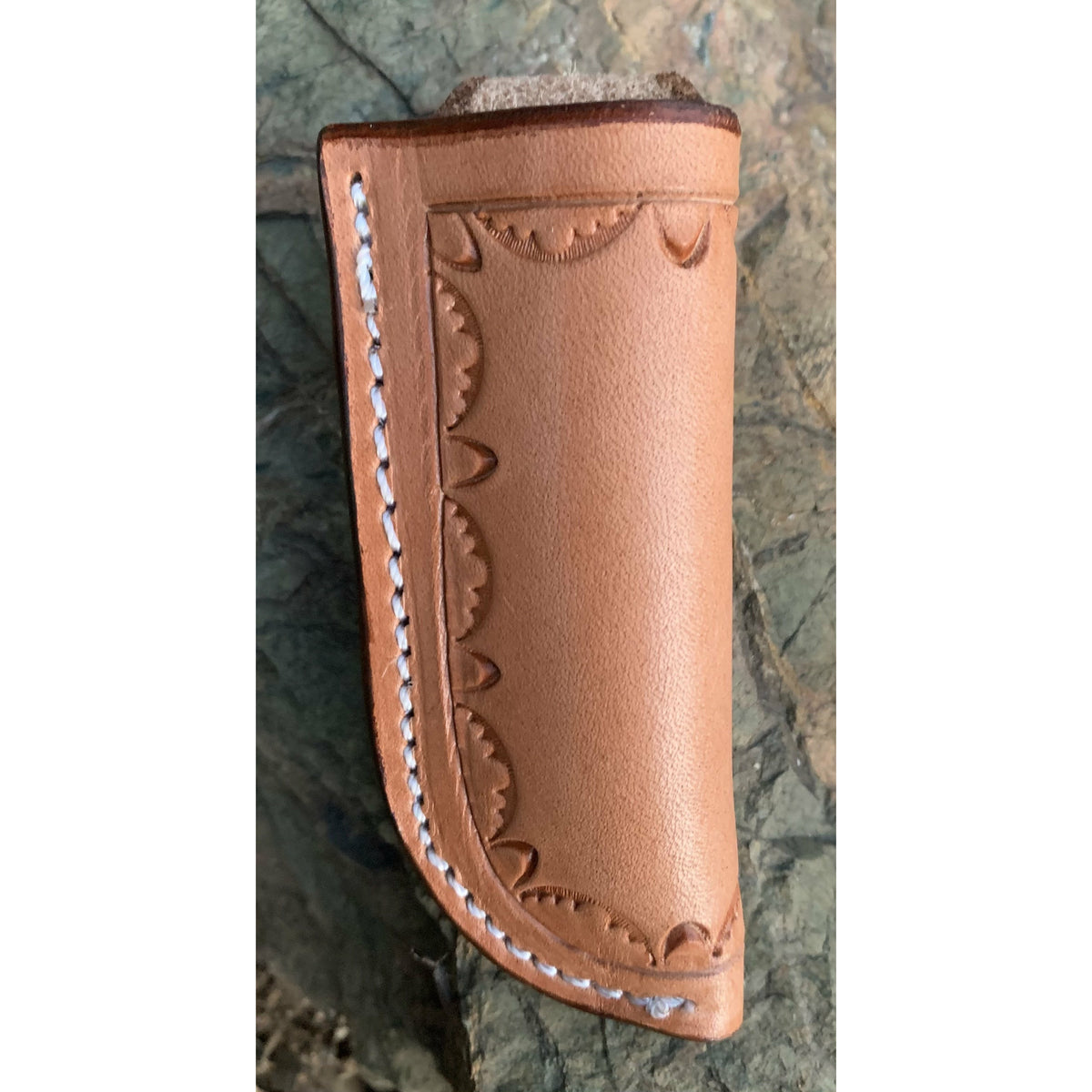 Pocket Knife Sheath - Pouch - Floral tooled – RB Leather