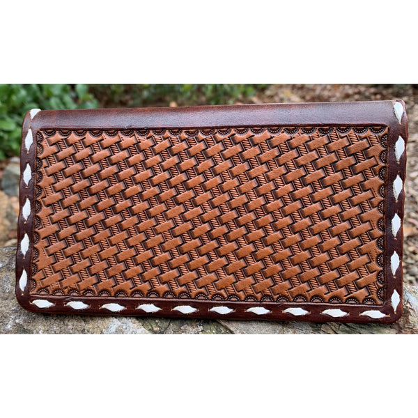 Custom Checkbook Cover – RB Leather