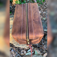 Shave/Dopp Kit - Copper Pull-Up - Tab